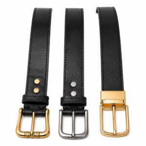 Anova Craft Signature Premium Black Leather Belt